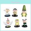 Crayon Shinchan Pvc Figurine With Cosplay Animals For Collection And Display
