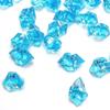150 PCS Fake Diamonds Plastic Ice Cubes Acrylic Clear Ice Rock Diamond Crystals Fake Ice Cubes Gems