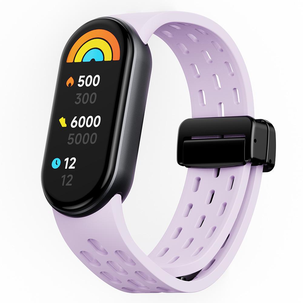 NEW Strap for Xiaomi Mi Band 9 Smart Watch Sport Silicone Bracelet for Mi Band 8 Replacement Wristband Miband 9/8 NFC Accessory