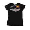 DC Comics Womens/Ladies Wonder Woman Lines Logo Cotton T-Shirt