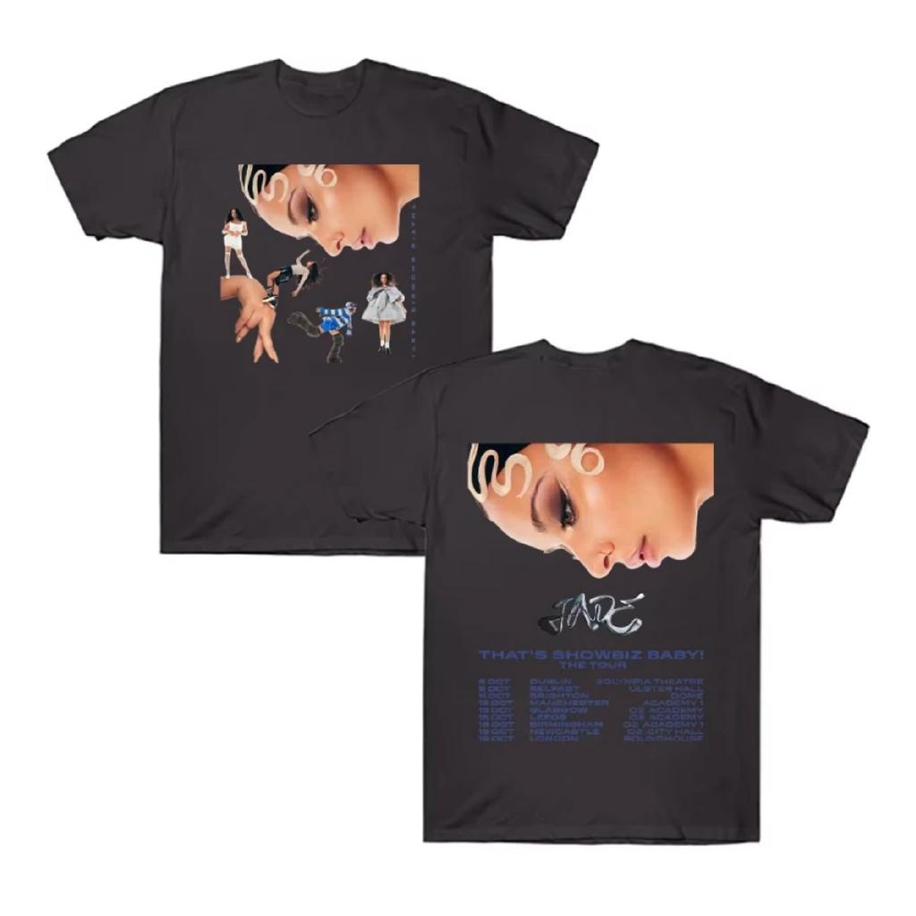 Giada Questo è Spettacolo Bambino! Magliette Tour 2025 Jade Thirlwall Estetica Fashion Magliette Harajuku Comoda T-shirt di Cotone Top Unisex