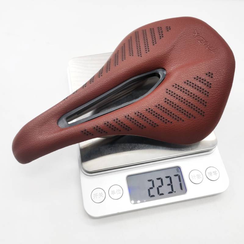 New Bicycle Seat MTB Road Bike Saddles PU Retro Brown Ultralight Breathable Comfortable Seat Cushion Bike Racing Saddle Parts