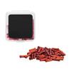 50Pcs Bike Cable End Crimps Cap Aluminum Alloy Brake End Cover Cable Tip Crimps for Mountain Bicycles Road Bike