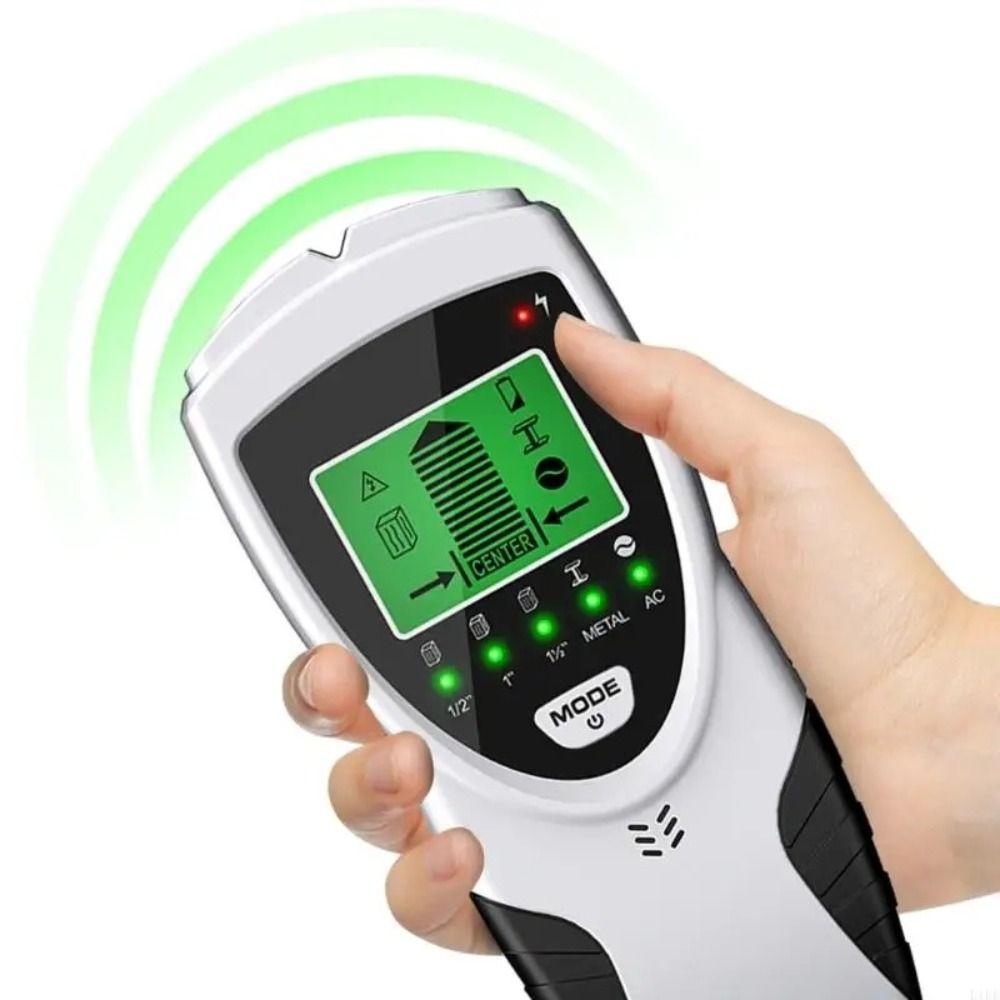 Accuracy AC Voltage Live Wire Detector 5 in 1 Wall Scanner Metal Detector for Studs  Industrial