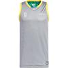Adidas SS24 Patterned Reversible Casual Loose Basketball Vest Men Tops Green JC6794