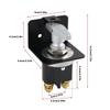 Heavy Duty Battery Kills Switch 12V-36V Disconnect Switch 20247 Universal Battery Isolator for Car Auto Boat Waterproof