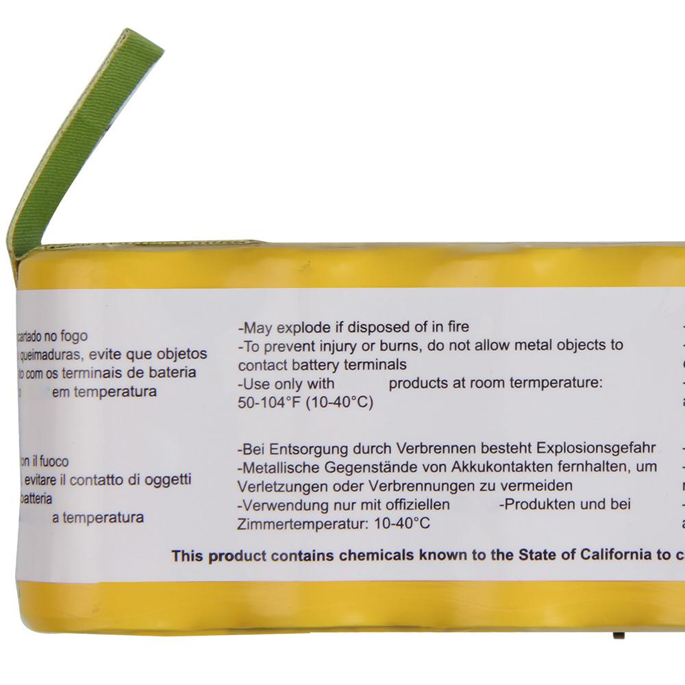Original Replacement Battery 14.4V 3000mAh For iRobot Roomba 800 600 500 700 Series Vacuum Cleaner 510 655 760 880 536 561 610
