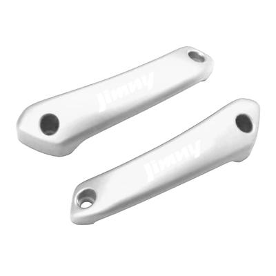 KOKATO Suzuki Jimny JB23W JB33W JB43W Door Grips of Aluminum Door Direct Replacement Design (Set 2) Handles, (Silver)