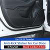 QHCP Carbon Fiber Boční ochranné fólie na dveřích auta proti kopnutí pro Subaru Forester Legacy Outback XV 2013- 4ks