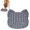 Silicone Dog Lick Mat with Suction Cup, Peanut Butter Licking Mat for Dogs Cats, Anti-Slip Pet Slow Feeder Bowl Lick