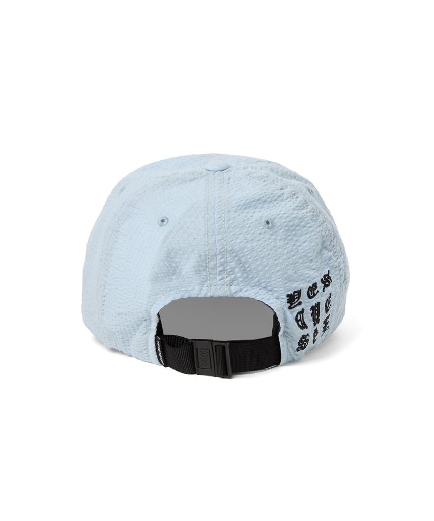 YESEYESEE Y.E.S Washed Seersucker Cap Sky Blue
