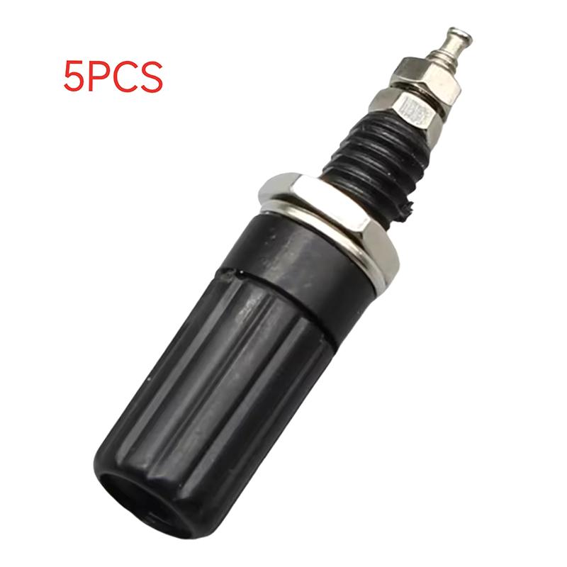 5 шт. DIY Аксессуары 4 мм Банановый Разъем M3X45 мм Винтовой Зажимной Винт Гайка Банановый Штекер Разъем Электрический Разъем Терминал 4