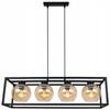 HANGING LAMP CAGE ELEGANT GLASS BALL