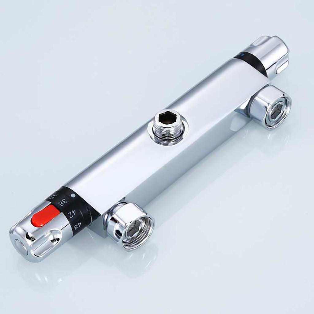 Multifunctional Four-stage Faucet In-wall Thermostatic Bath Faucet