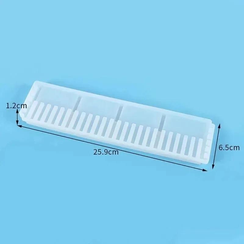 New Adjustable Frame Bracket Silicone Epoxy Resin Mold DIY Handmade Drawer Divider Storage Rack Craft Production Home Decoration