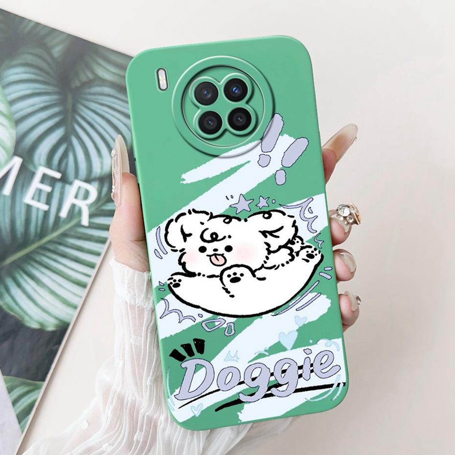 Lens Protective Case For Huawei Nova 8i NEN-L22 NEN-LX1 NEN-LX3 Cute Cartoon Soft Silicone Cover For Huawei Nova8i Phone Cases