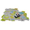 Masudaya Corporation Panel World Running! Police Car Panel 8 541-1752