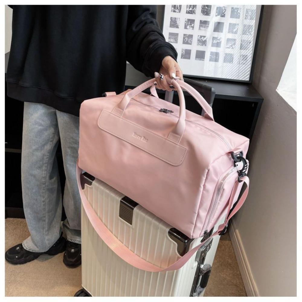 Travel Bag Women's Large-capacity Fitness Bag Men's Wet and Dry Separation Sports Bag Lightweight Hand Luggage Bag Short-distance Travel Bag