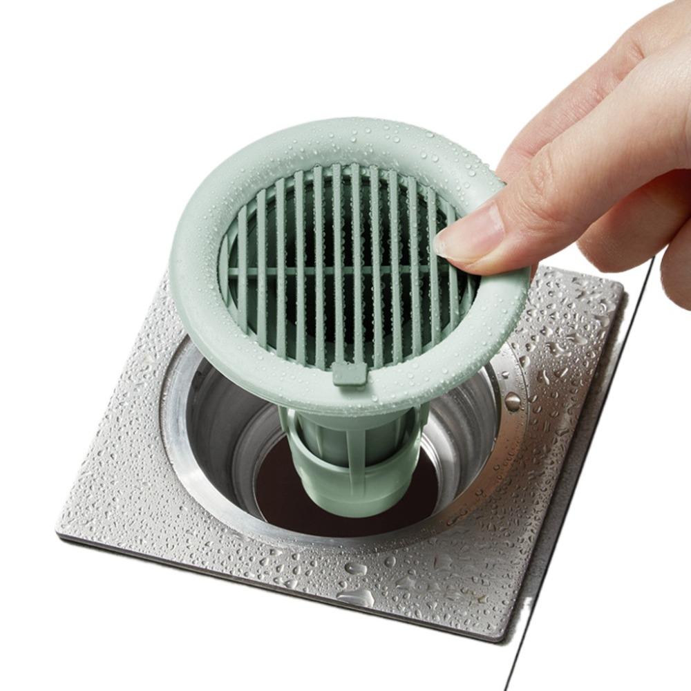 Bathroom Shower Floor Strainer Floor Drain Core Drain Backflow Preventer Hair Catcher Hair Filter Sink Kitchen Deodorant Drain
