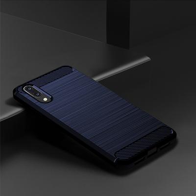 Nárazuvzdorné silikonové pouzdro pro Huawei P20 Měkký kryt telefonu z uhlíkových vláken pro p20 Matná ochranná zadní pouzdra Coque Fundas
