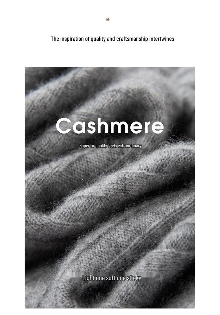 Elegant 3D Wave Edge Cashmere Ruffle Cardigan - Women's Autumn/Winter Flared Sleeve Knitwear