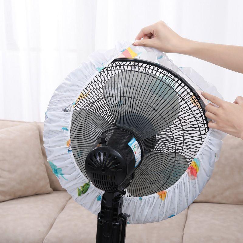 Round Head Electric Fan Dust & Moisture Protective Cover