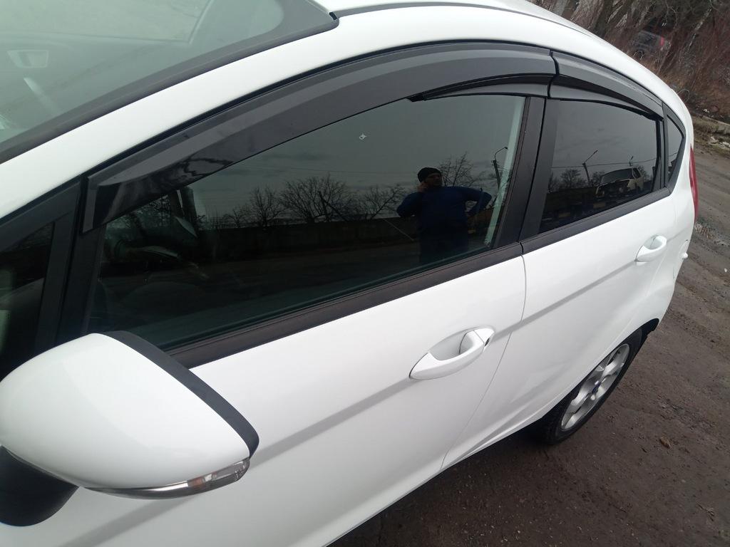 

Вітровики (4 шт, Sunplex Sport) для Ford Fiesta 2008-2017 рр.