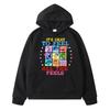 Anime Inside Out 2 Printing Hoodies Girls Cartoon Fashion Round Neck Long Sleeve Children Sweatshirt Sudaderas Baby Boy Clothes