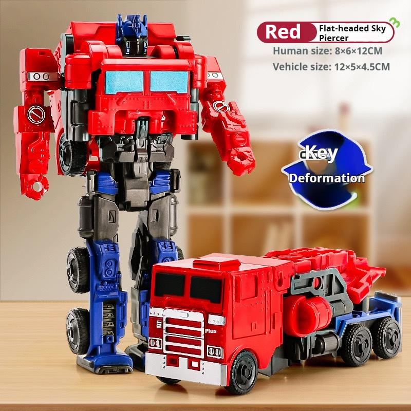 Nový Transformation Car Anime Robot Model Jednokrokový Deformačný Robot Hračka Detská Skladačka Hračka Deformačné Auto Akčná Figúrka Model