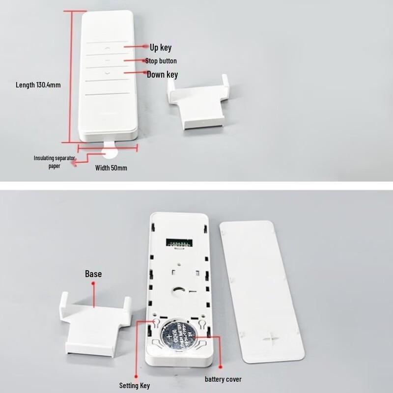 SPSR DC2700 Electric Curtain Remote Controller CN Plug (adapter Included)
