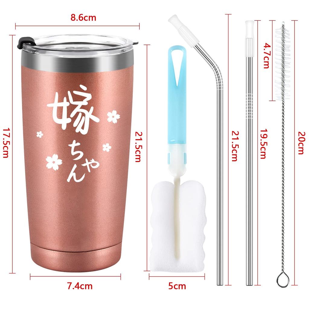 Livole wedding wedding anniversary matching tumbler vacuum insulated stainless steel tumbler with large keeps drinks hot or perfect for drinks like