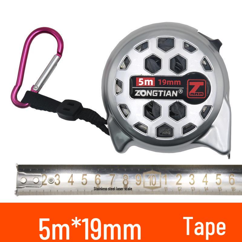 Waterproof, Industrial-Grade Tape Measure: Stainless Steel, High Precision, Anti-fall, Anti-rust, Wear-resistant; Available in 3m and 5m.