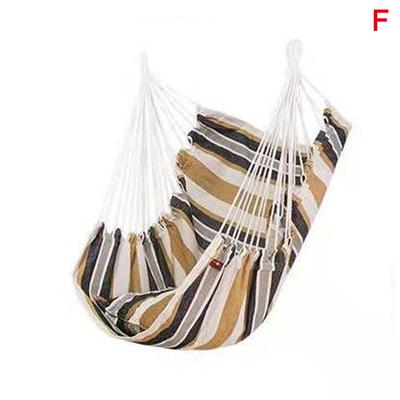 Outdoor Colorful Home Bedroom 120KG Fabric Garden Swing Seat Hammock Swings Hammock Chair Hanging Hammock