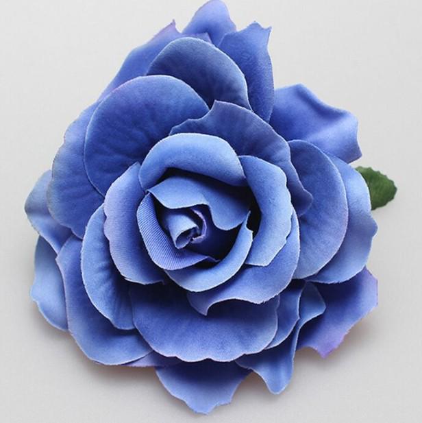 Bohemian Rose Lace Hair Clip and Brooch - Artificial Flower Accessory