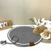 Cotton Rope Woven Cat Scratcher Mat Sleeping Pads With Toy Ball Durable Washable Pet Bed For Cats Owners