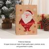 Christmas Brown Paper Bags Widely Used Large Capacity Portable Gift Bags With Handles