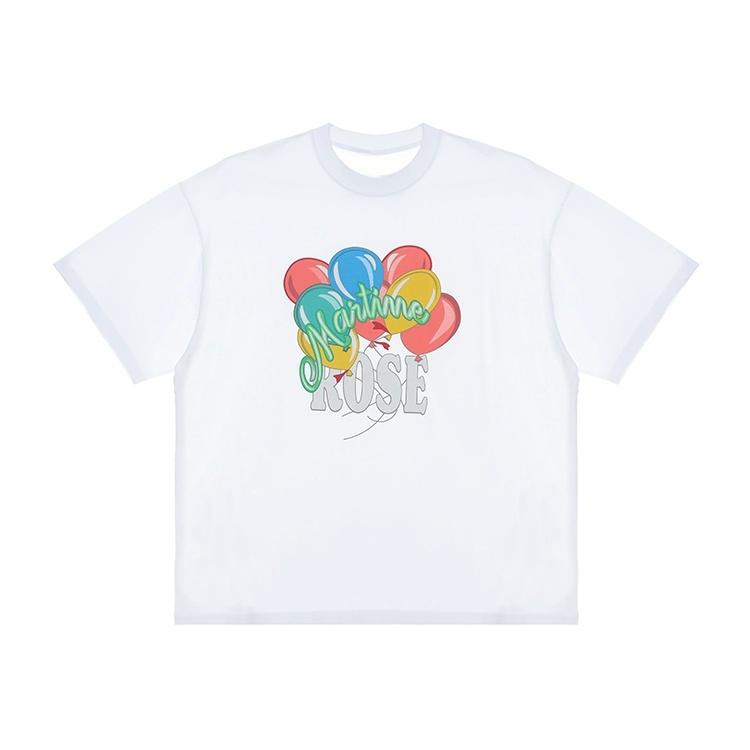 Fashion Brand New New High-end Fashion Street Youth Cotton Printed Pattern Men and Women with The Same Couple T-shirt Men