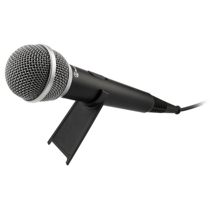 Microphone dynamique - Audio-Technica - ATR1200x - Noir - Enregistrement vocal - Performances live