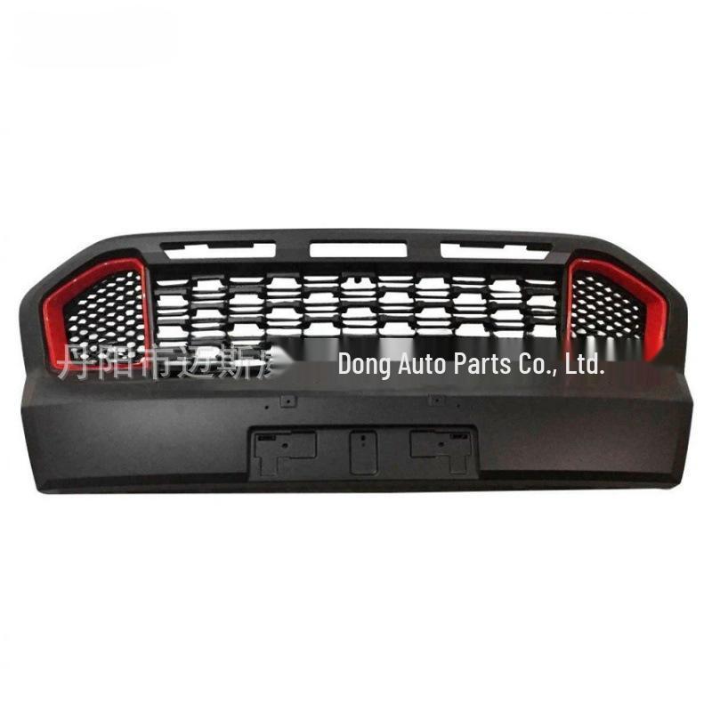 Ford Ranger T8 Front Bumper Cooling Grille with High-end Red Frame Style