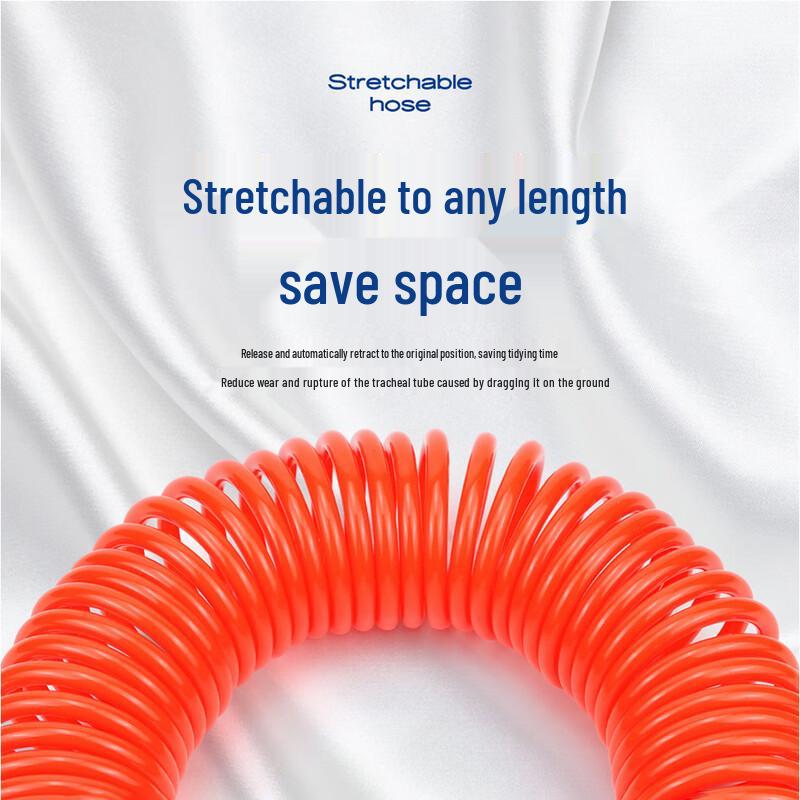PU Spring Pneumatic Air Hose with Connector