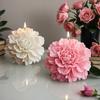1PC Hibiscus Flower Mold for Candle & Soap, Flat Base, Clear Texture, Easy To Demold & Clean, DIY Aromatherapy/Decoration, Essential