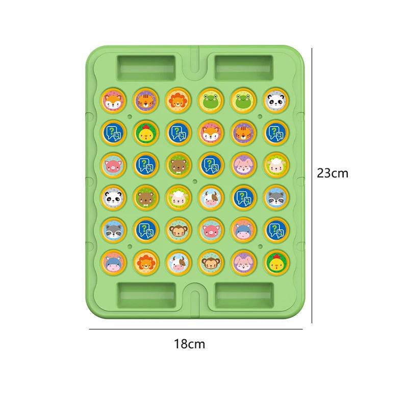 Animal Flip Chess Board Games Classic Strategy Game Thinking Cognitive Parent child Interactive Puzzle Christmas Party Toy