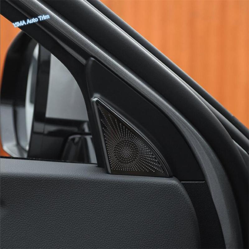 Car Rear Door Handle Audio Horn / Window Pillar A Stereo Speaker Frame Cover Trim For Haval H6 Interior Accessories