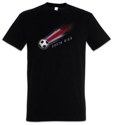 Costa Rica Football Comet I T-Shirt Rican Soccer Flag World Championship