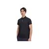 Li Ning Fitness Series Solid Color Comfortable Breathable Versatile Casual Short Sleeve Polo Shirt Men Tops Black APLU151-1