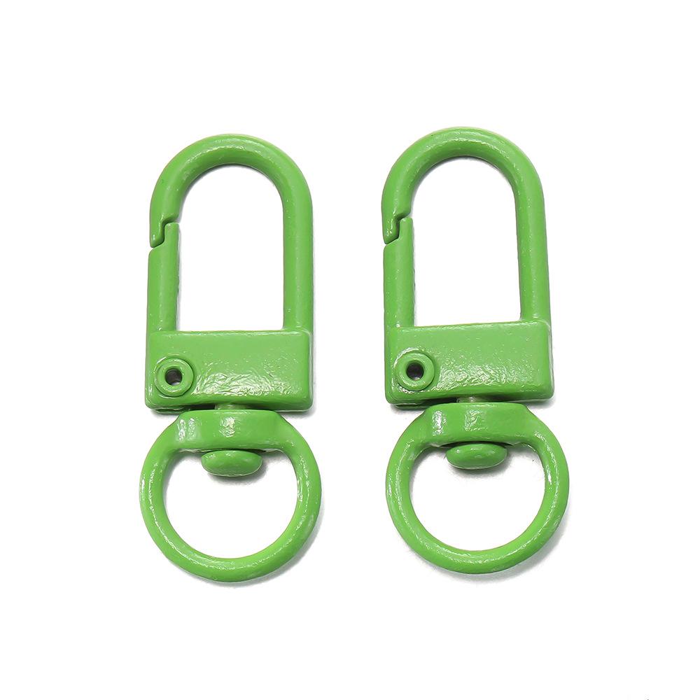 New Color Spray Paint Door Buckle Keychain: DIY Doll Pendant for Phone & Bag