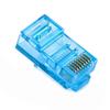 50/100PCS RJ45 Ethernet Cables Module Plug Network Connector RJ-45 Crystal Heads Cat5 Color Cat5e Gold Plated Cable