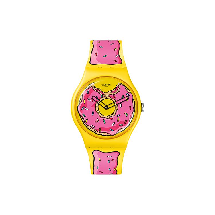 SWATCH Unisex Pink Watch SO29Z134 SO29Z134 Pink Watch Dial