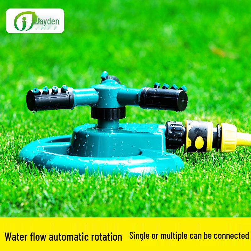 360° Garden Rotating Sprinkler for Lawn Irrigation & Roof Cooling