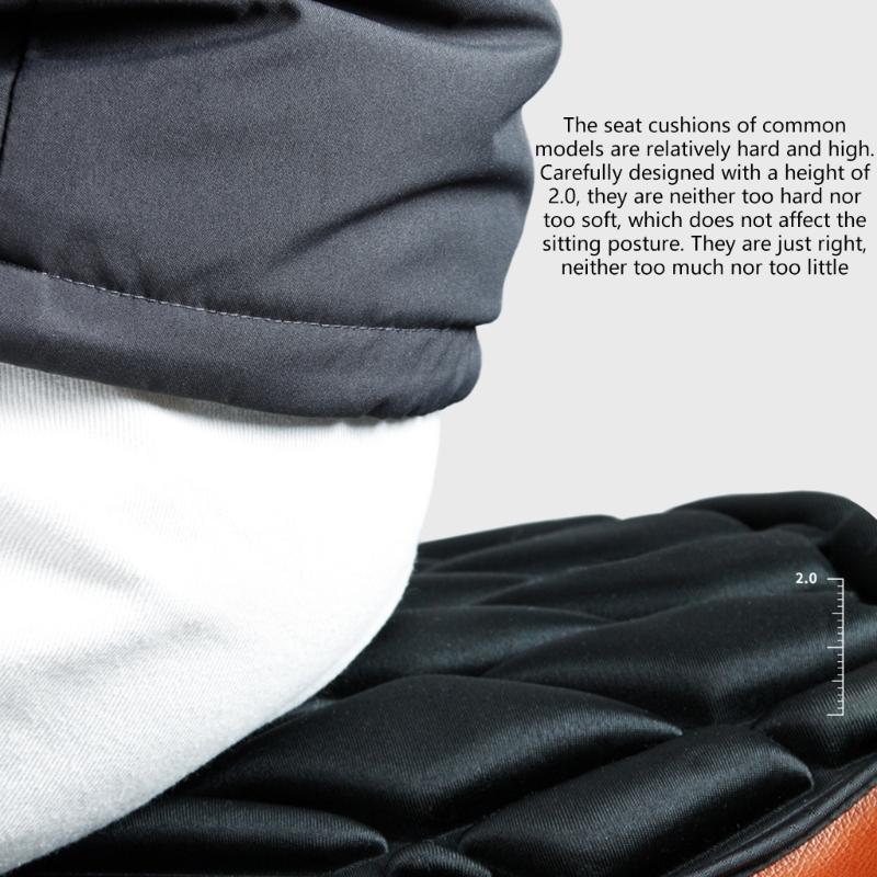 Cuscino Sedile Confortevole Spesso Copertura Traspirante Coprisedile per Moto Ammortizzante Cuscino Sedile Accessorio Moto
